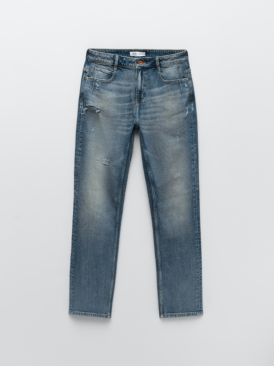 

ZARA Women Blue Trousers