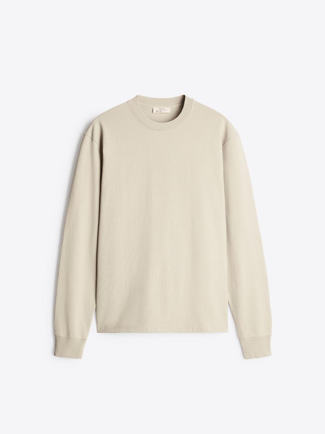 

ZARA Men Taupe Tshirts