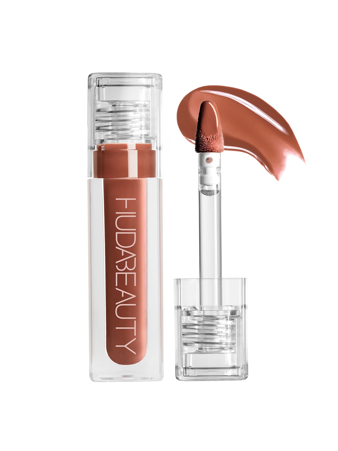 

Huda Beauty Faux Filler Extra Shine Hydrating & Non-Sticky Lip Gloss - Foxy - 3.9ml, Peach