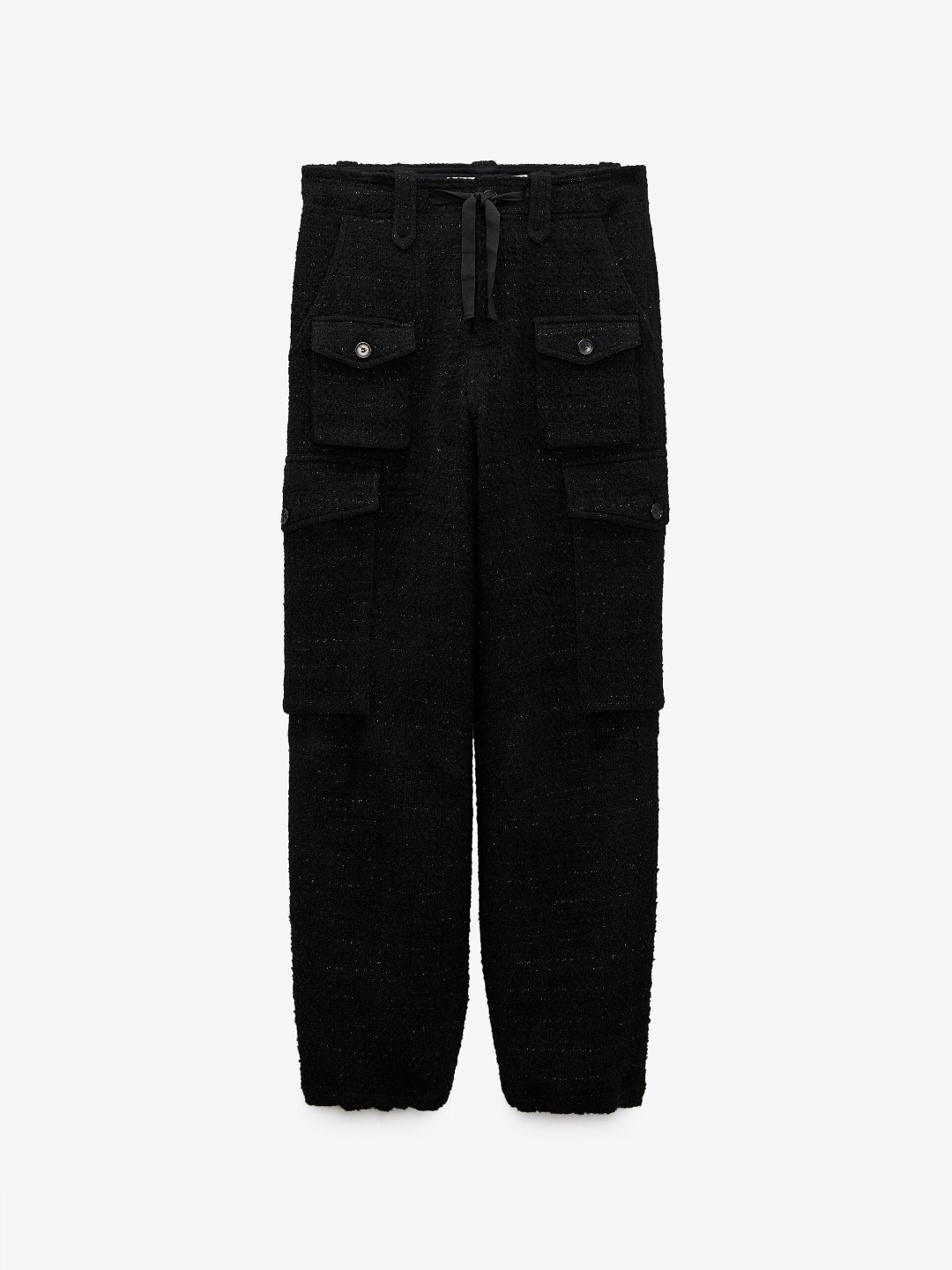 

ZARA Women Black Trousers