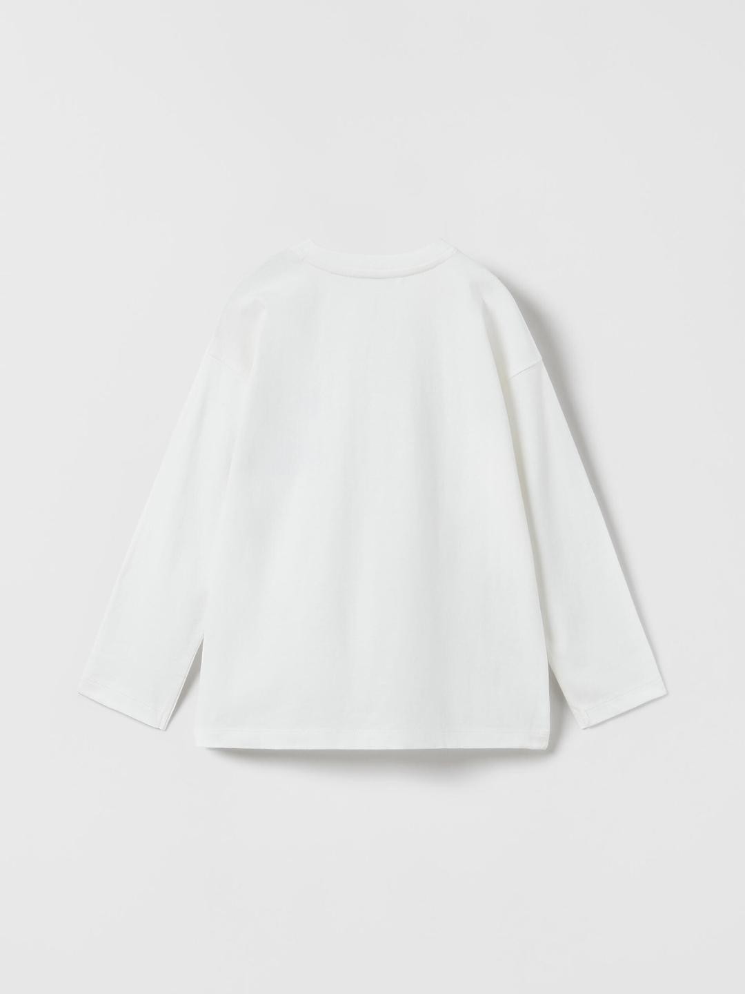 

ZARA Boys White Tshirts
