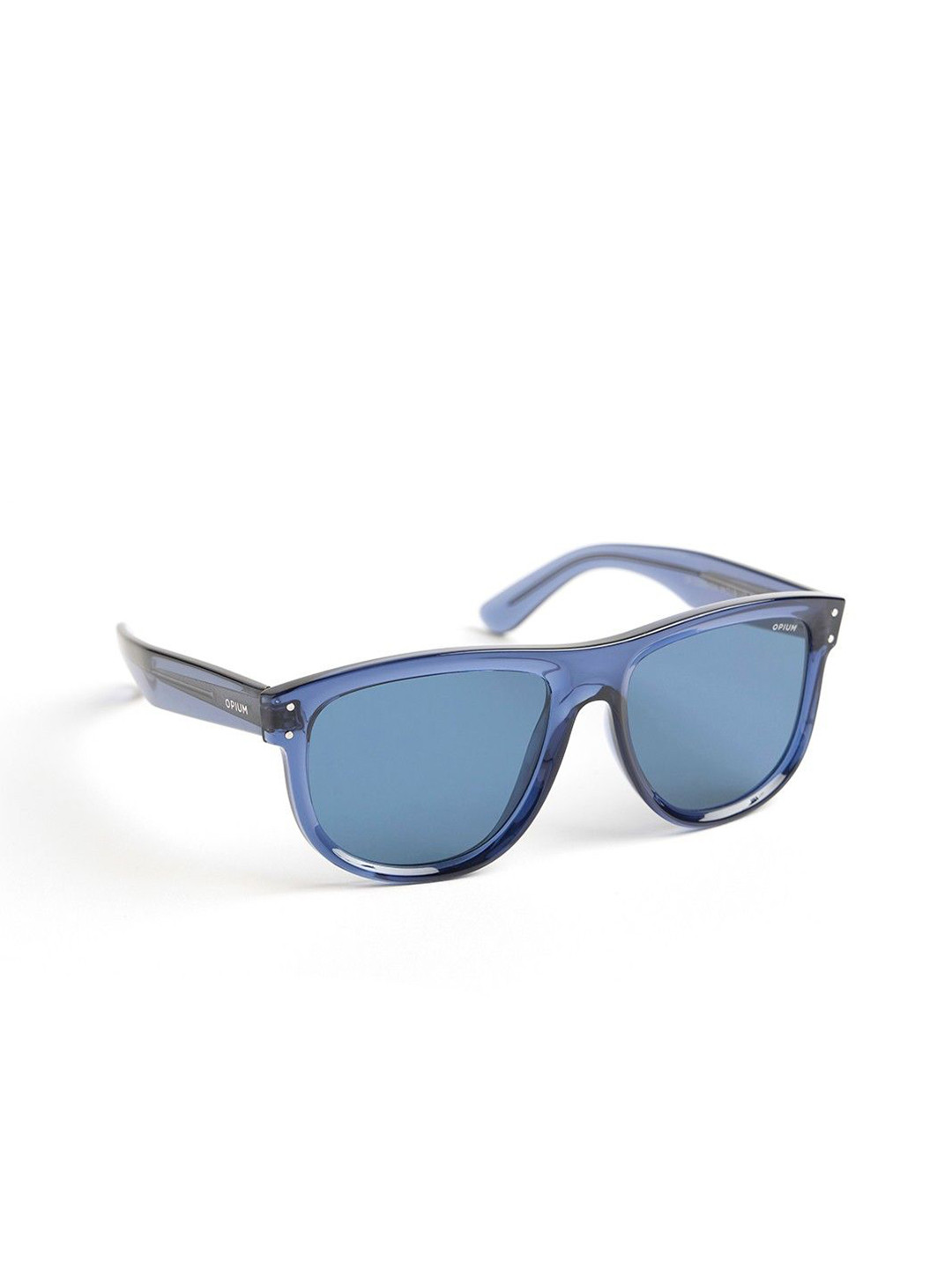 

OPIUM Men Wayfarer Sunglasses With UV Protected Lens OP-10283-C04-56, Blue