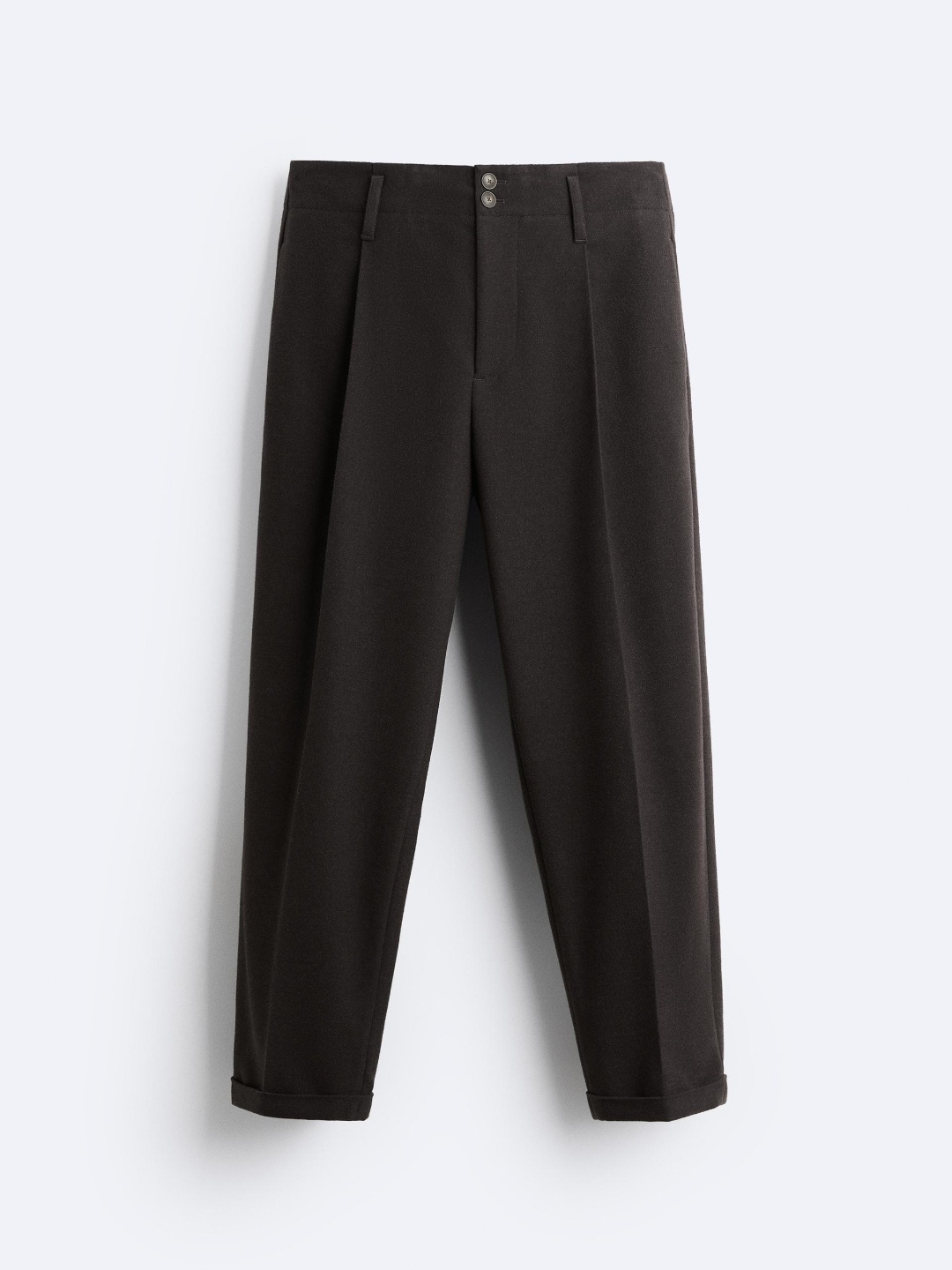 

ZARA Men Brown Trousers