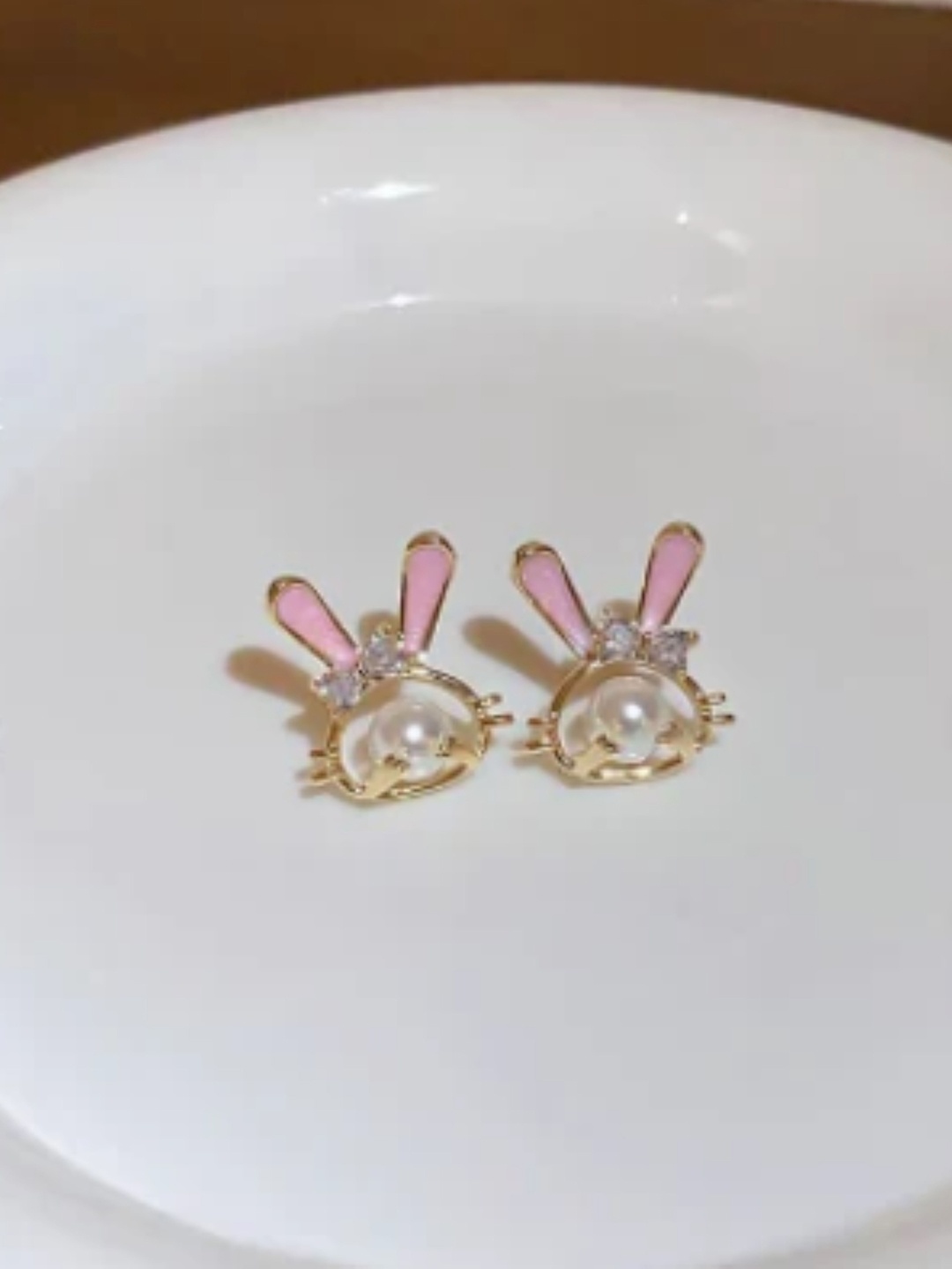 

SUBHAGALANKAR Animal Shaped Drop Earrings, Gold