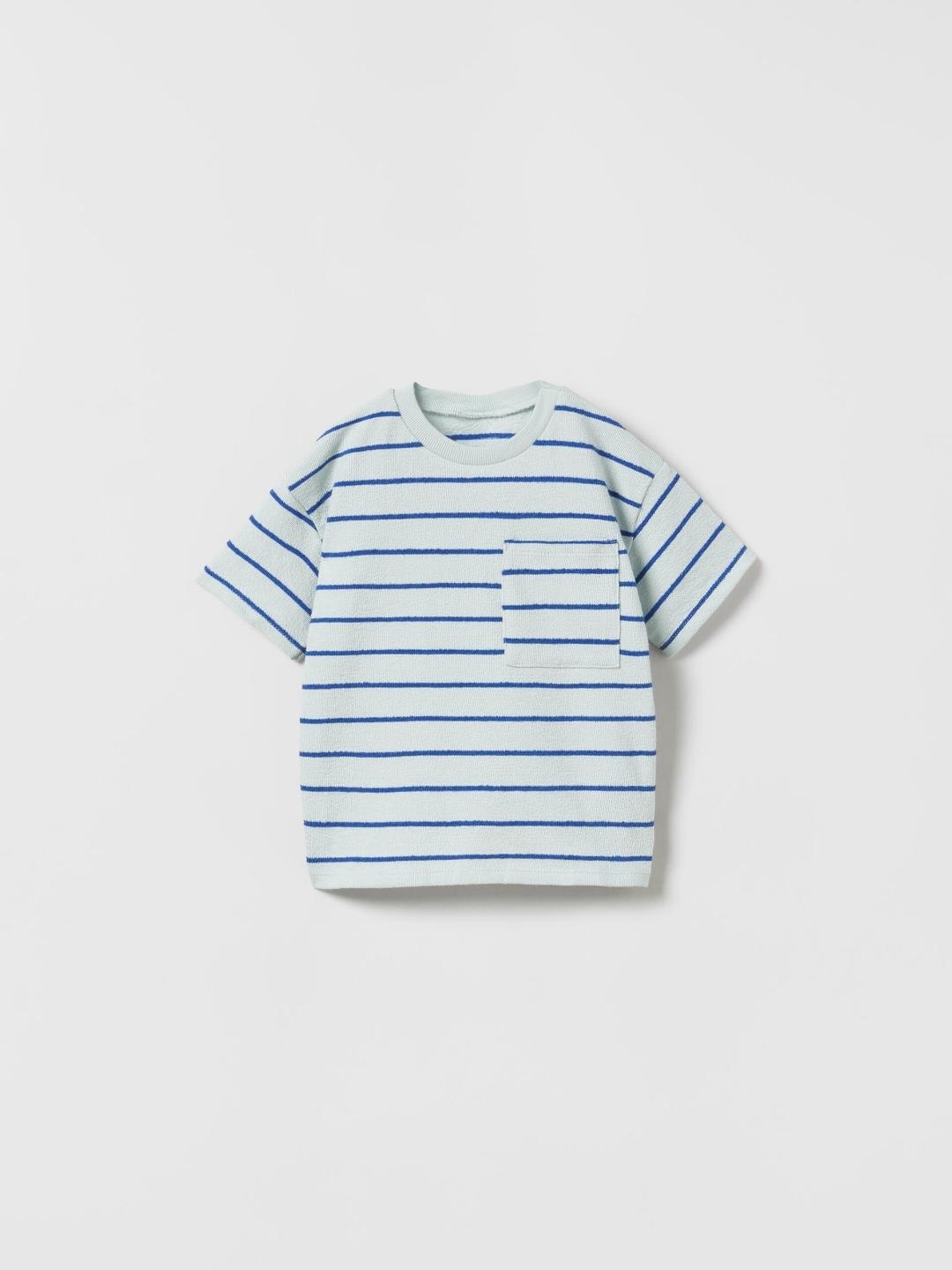 

ZARA Kids-Unisex Blue Tshirts
