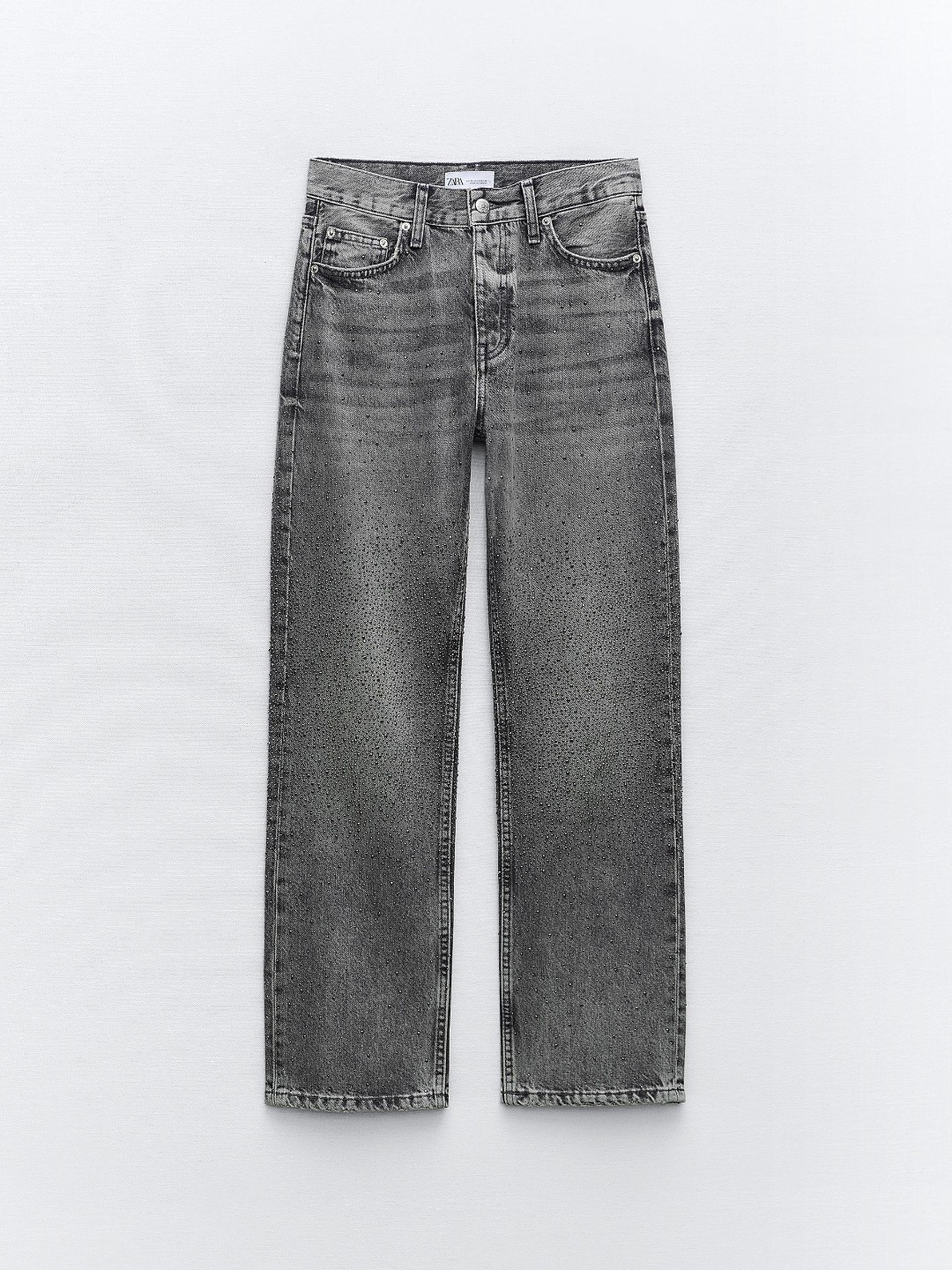 

ZARA Women Grey Trousers