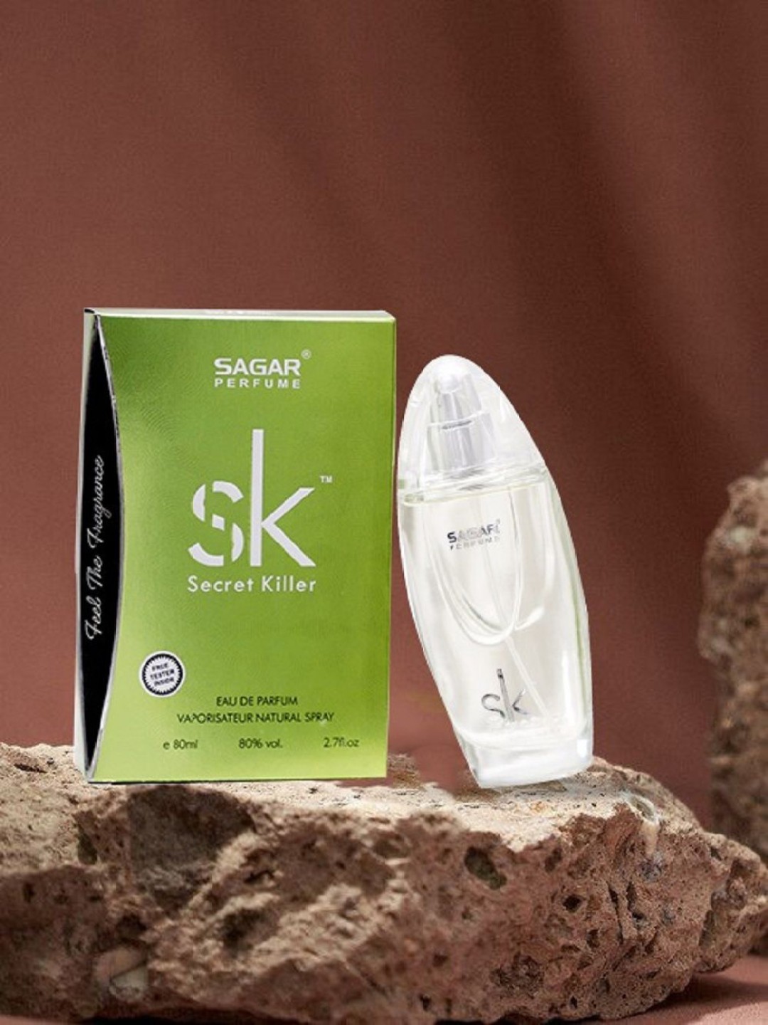 

SAGAR PERFUMERY Sk Secret Killer Eau De Parfum- 80 ml, Green