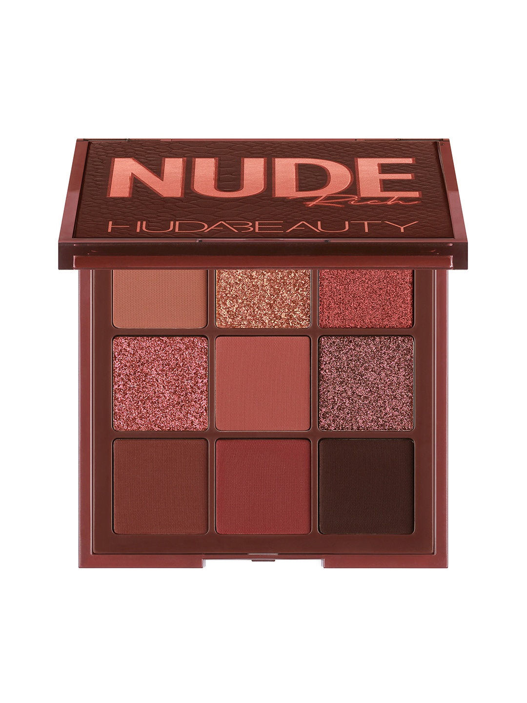 

Huda Beauty 9 Shades Obsessions Eyeshadow Palette 7.5g - Rich Nude, Multi