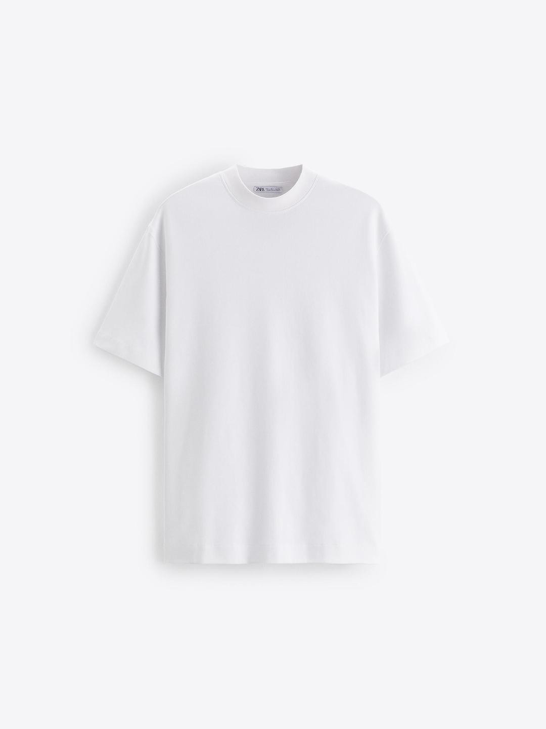 

ZARA Men White Tshirts
