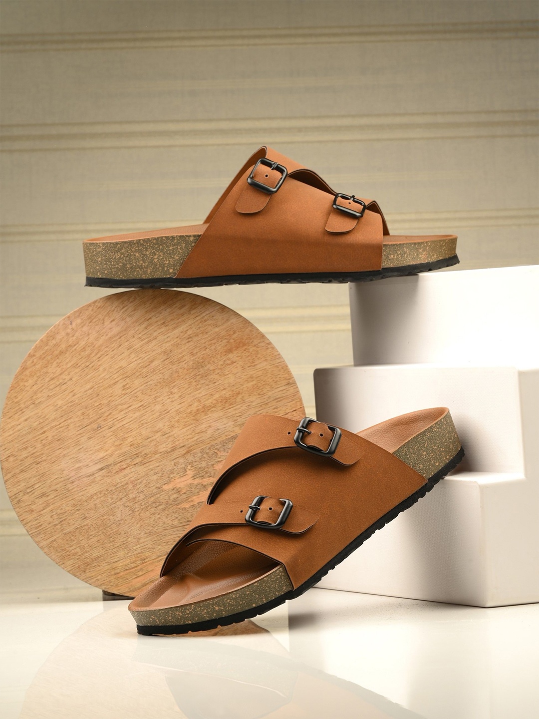 

Killer Men Comfort Sandals, Tan