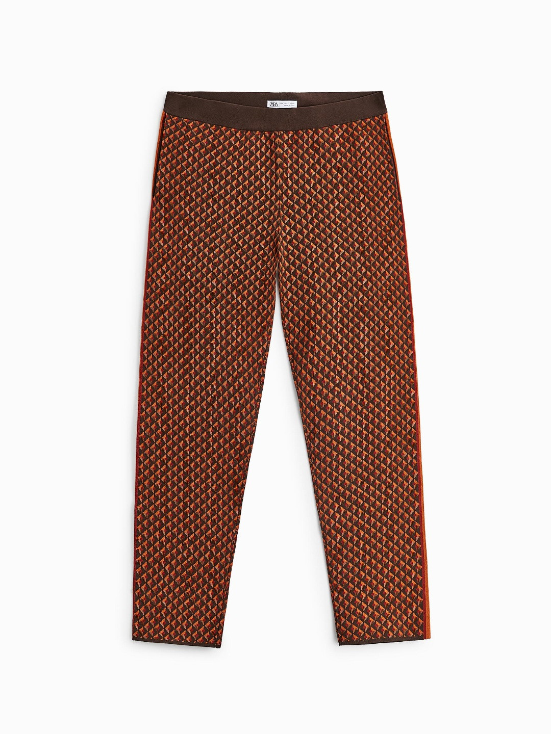 

ZARA Men Brown Trousers