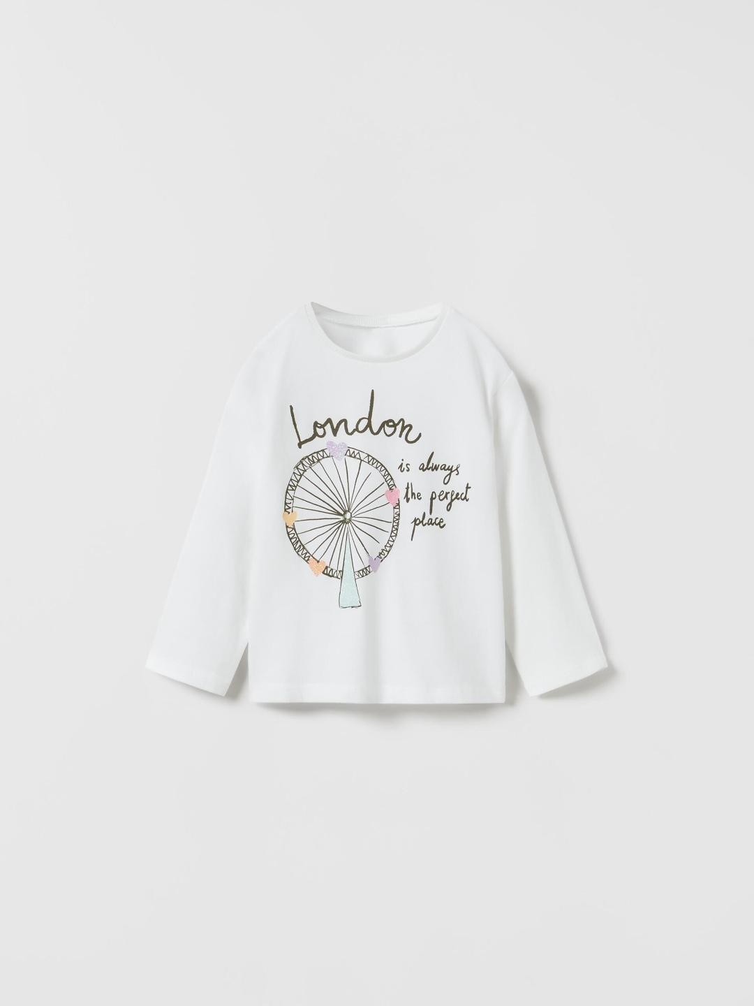 

ZARA Unisex White Tshirts