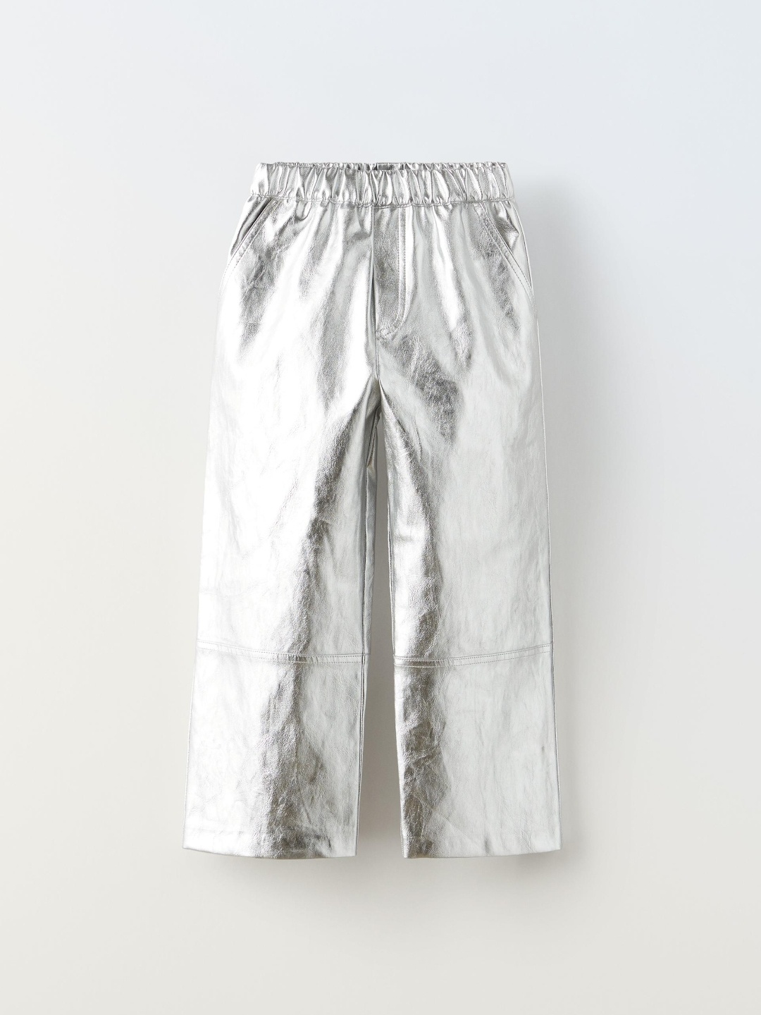 

ZARA Girls Silver Trousers