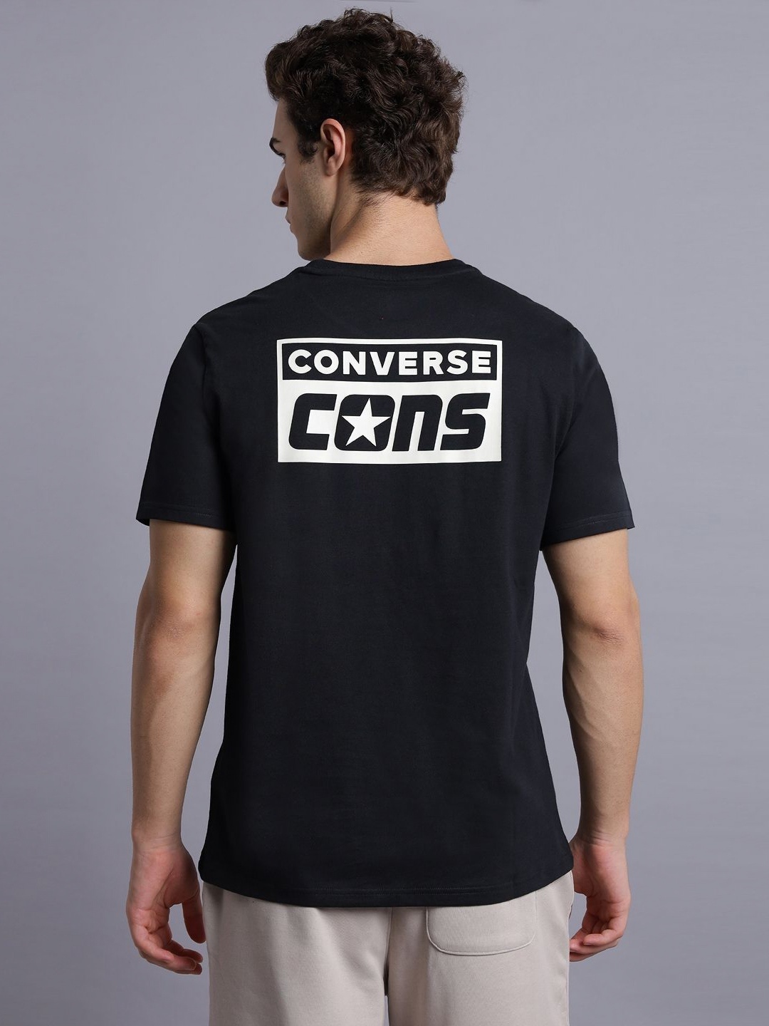 

Converse Men Cons Graphic T-Shirt, Black