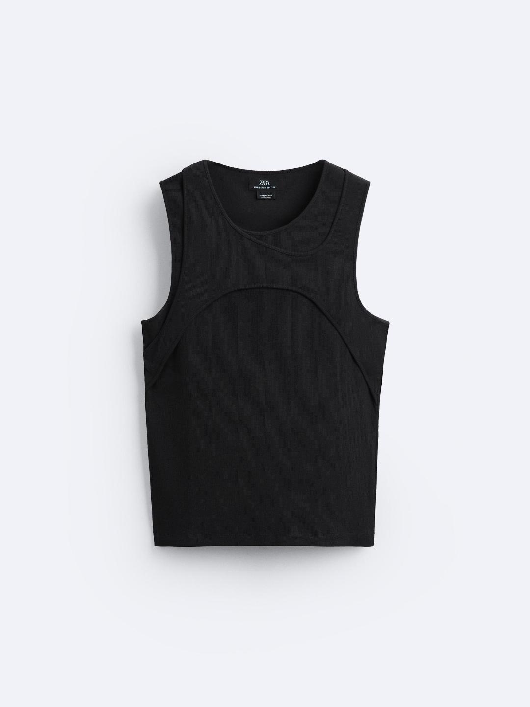 

ZARA Men Black Tshirts