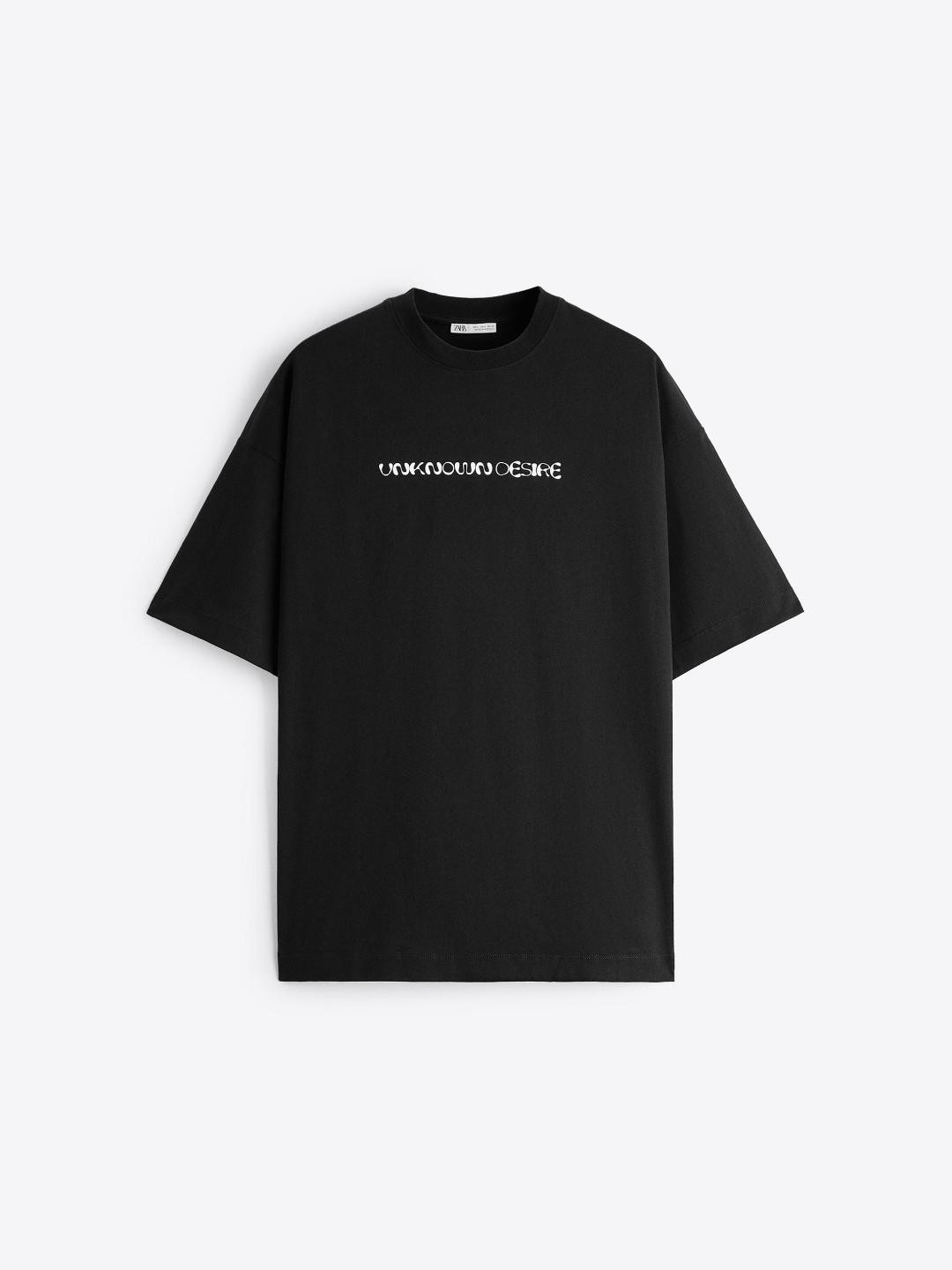 

ZARA Men Black Tshirts