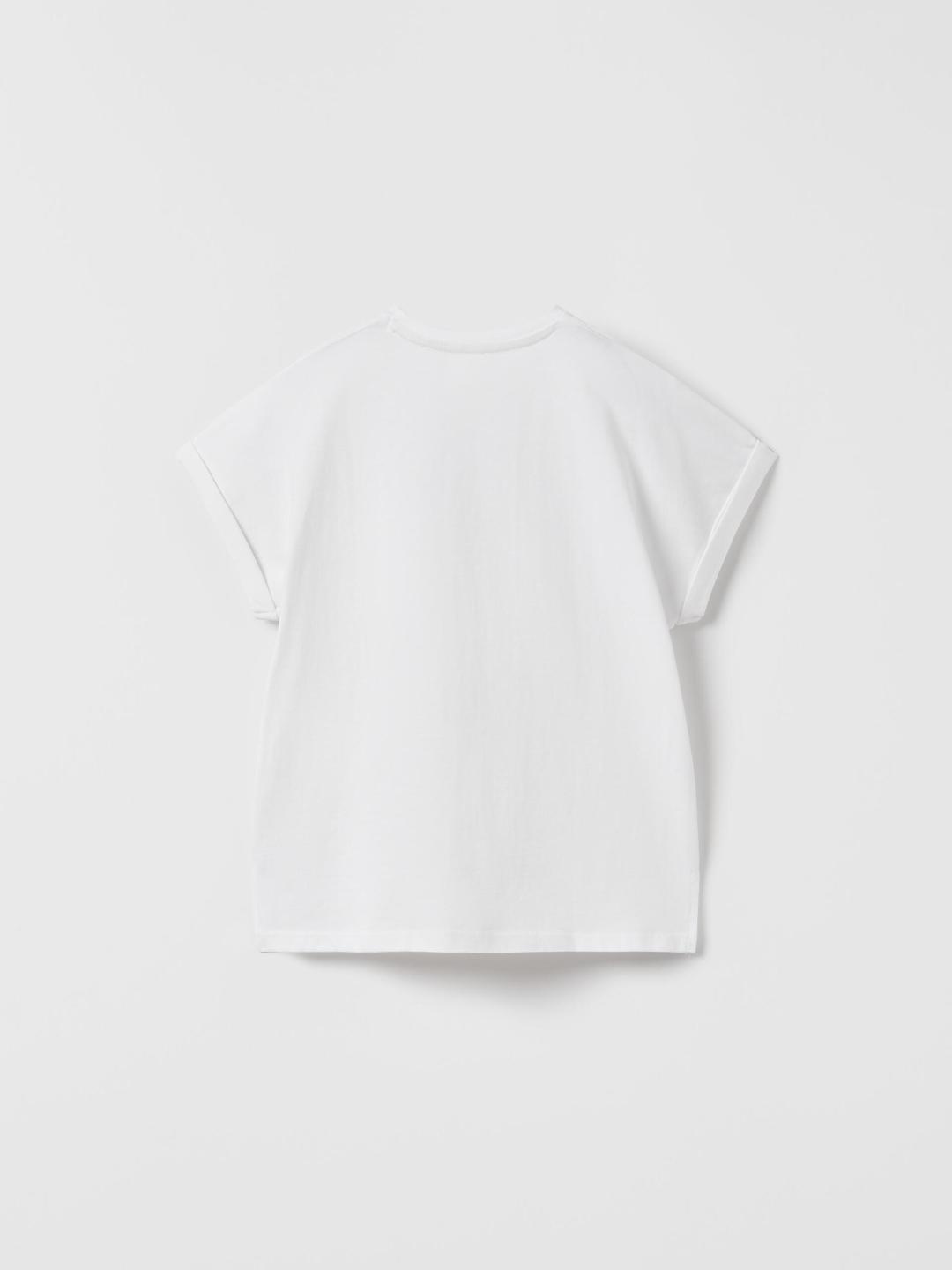 

ZARA Girls White Tshirts