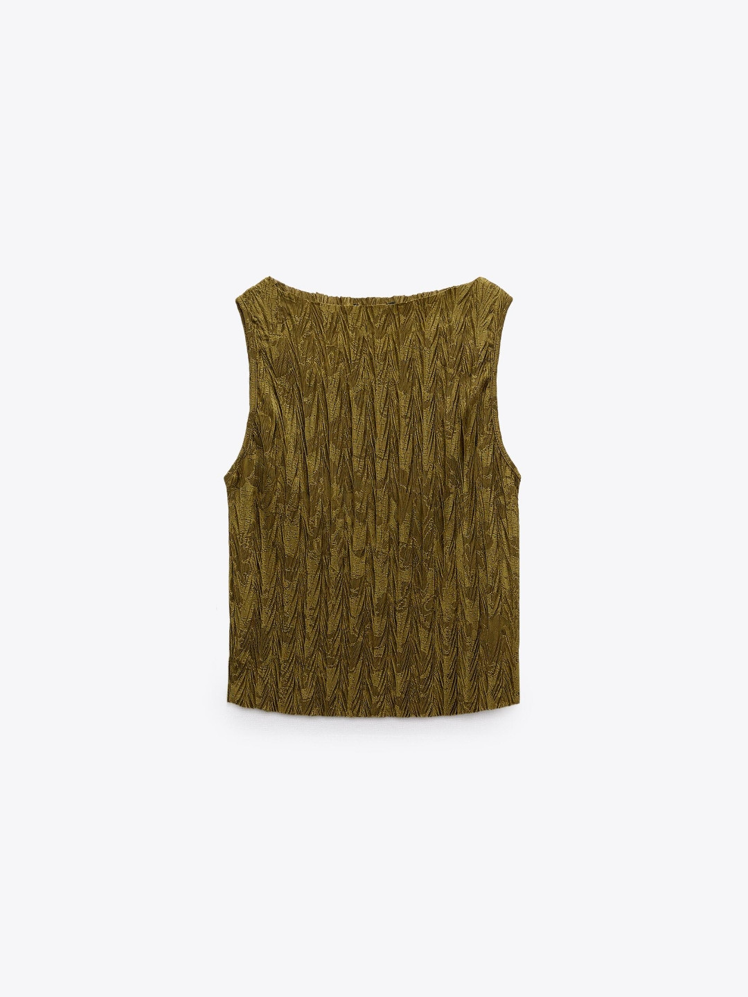 

ZARA Women Khaki Tshirts