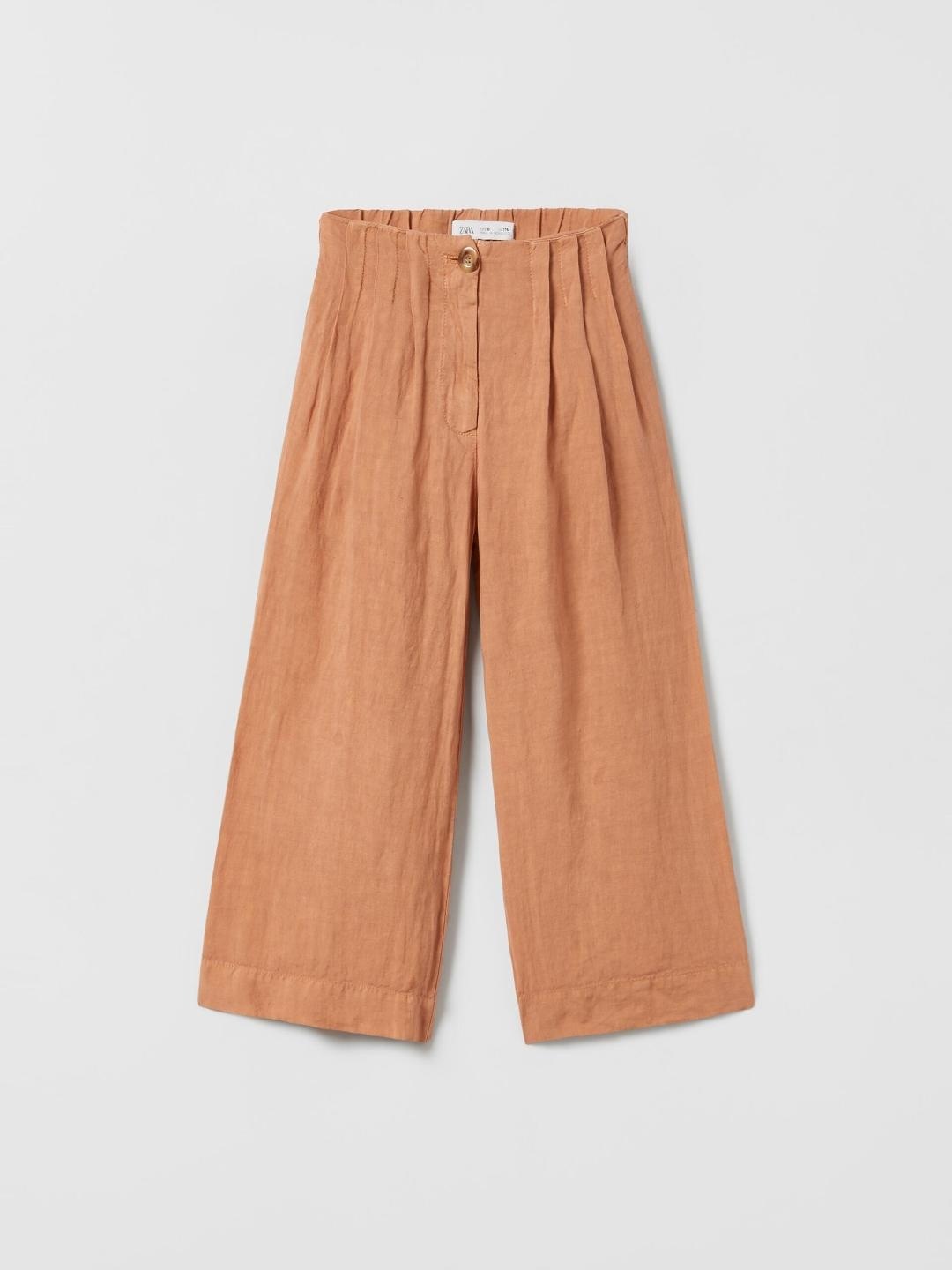 

ZARA Girls Brown Trousers