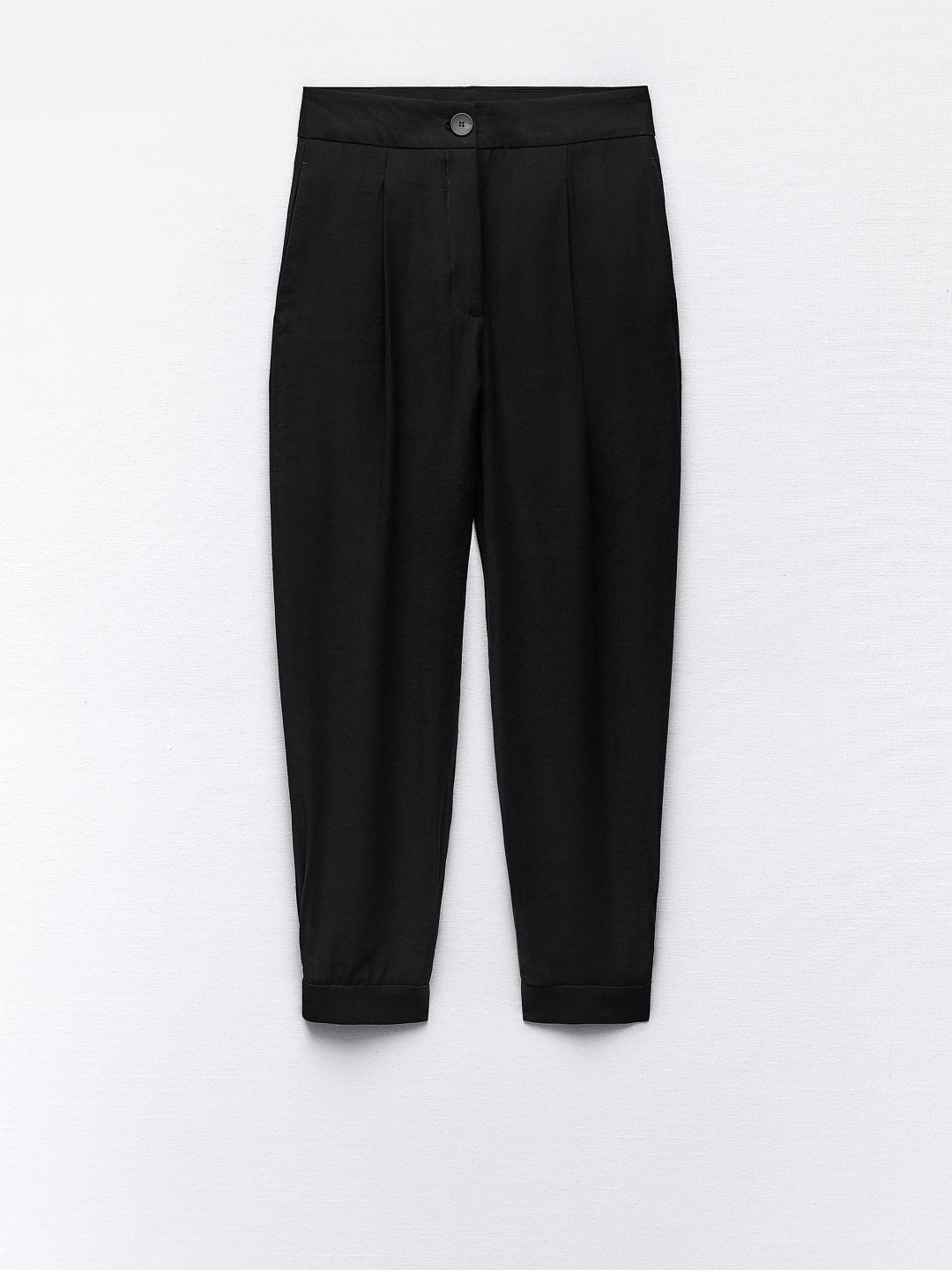 

ZARA Women Black Trousers