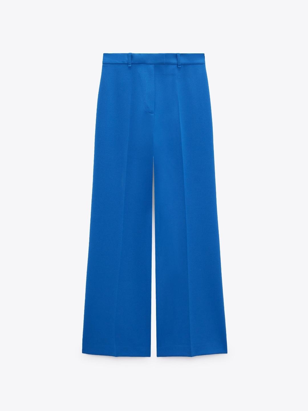 

ZARA Women Blue Trousers