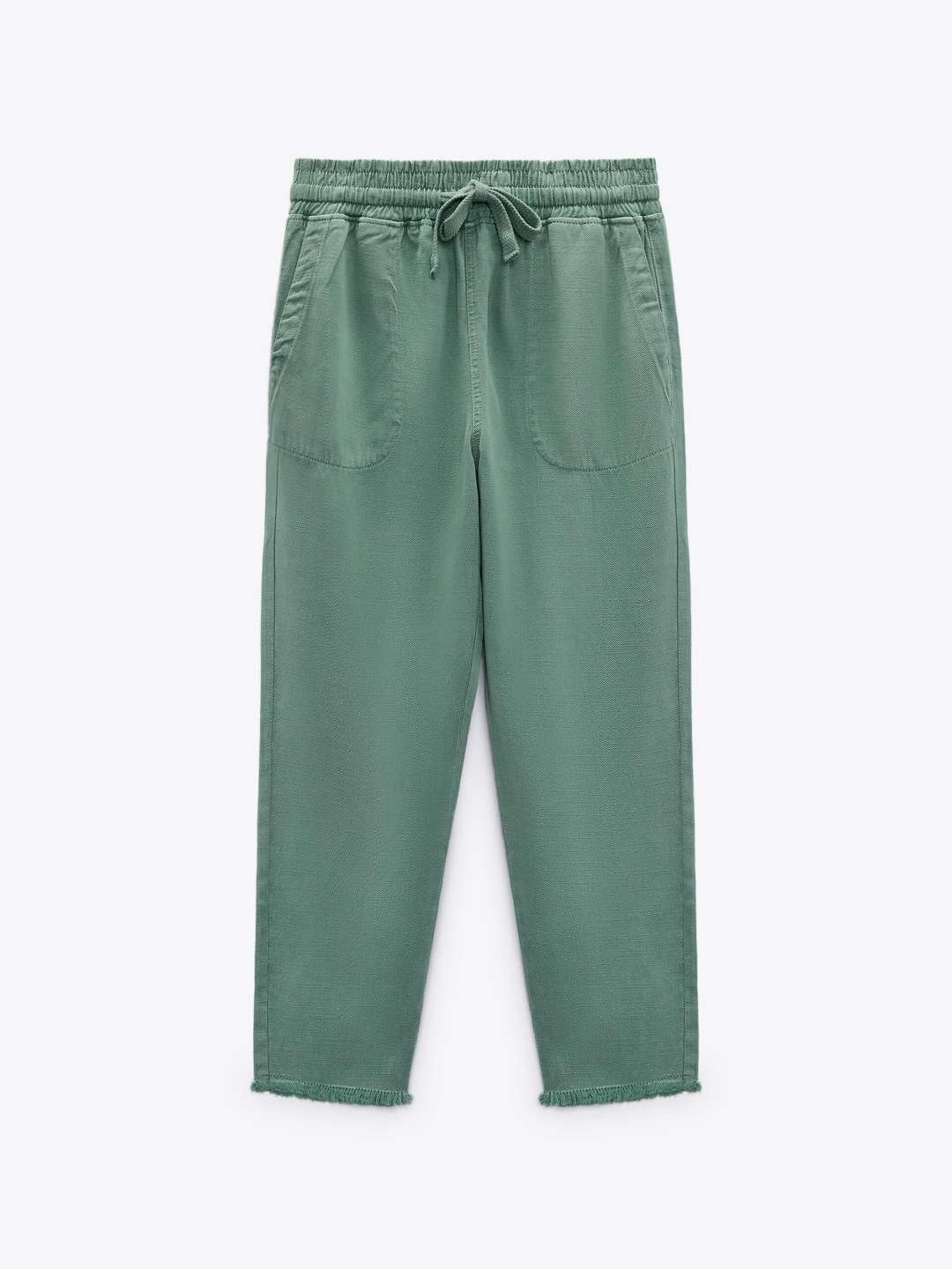 

ZARA Women Green Trousers