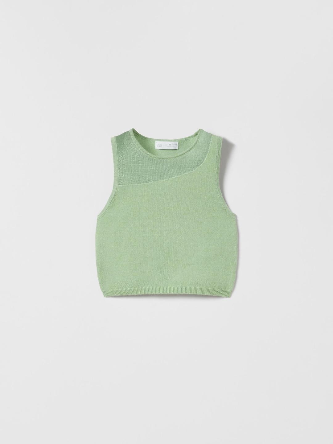

ZARA Girls Green Tshirts