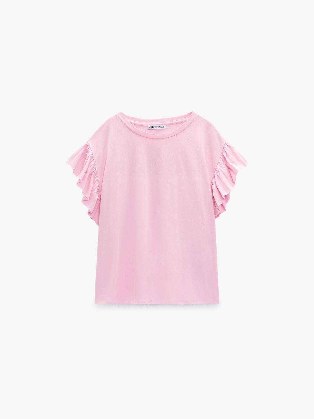 

ZARA Women Pink Tshirts