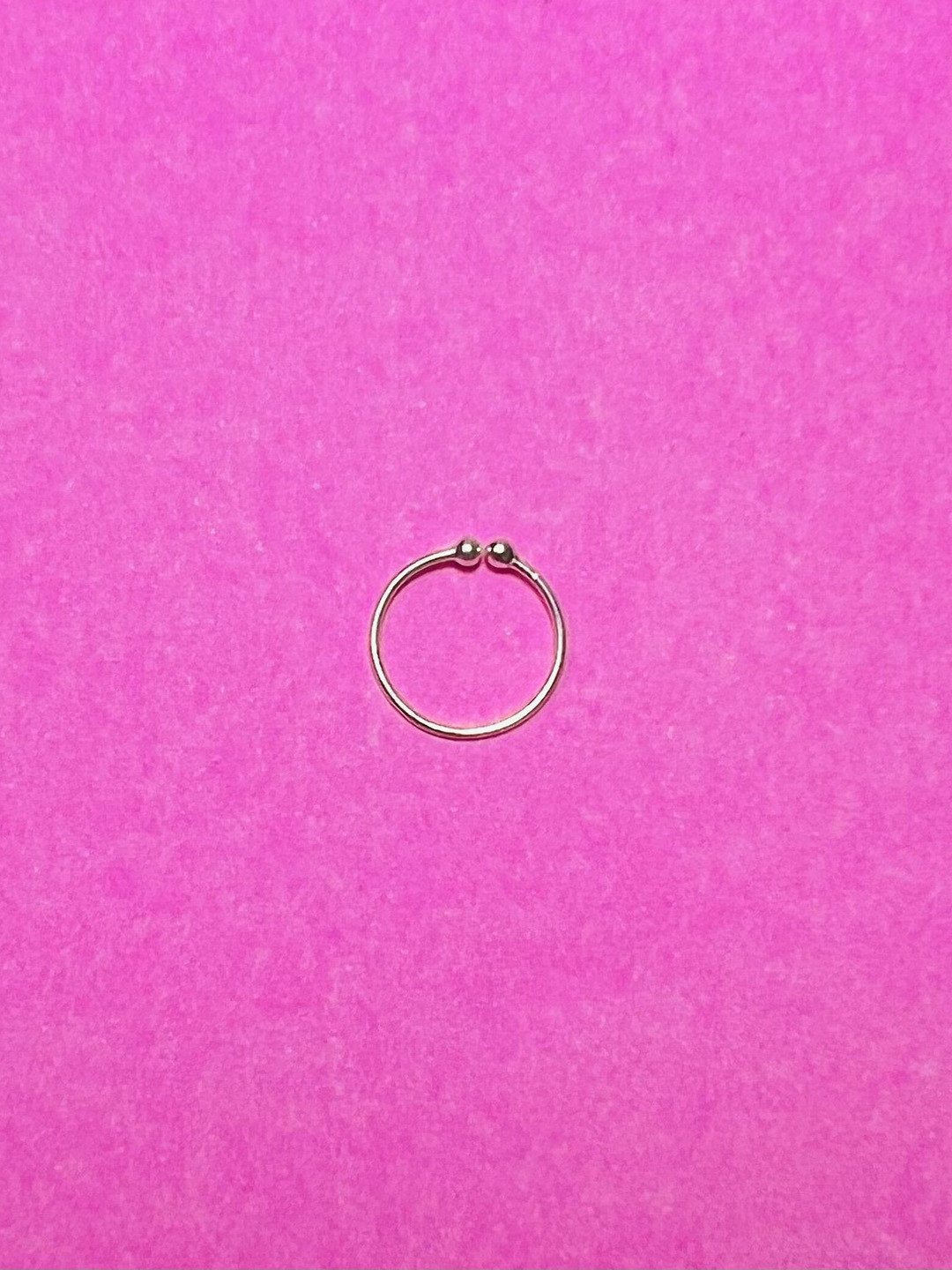 

Arte Jewels Sterling Silver Ring Nosepin