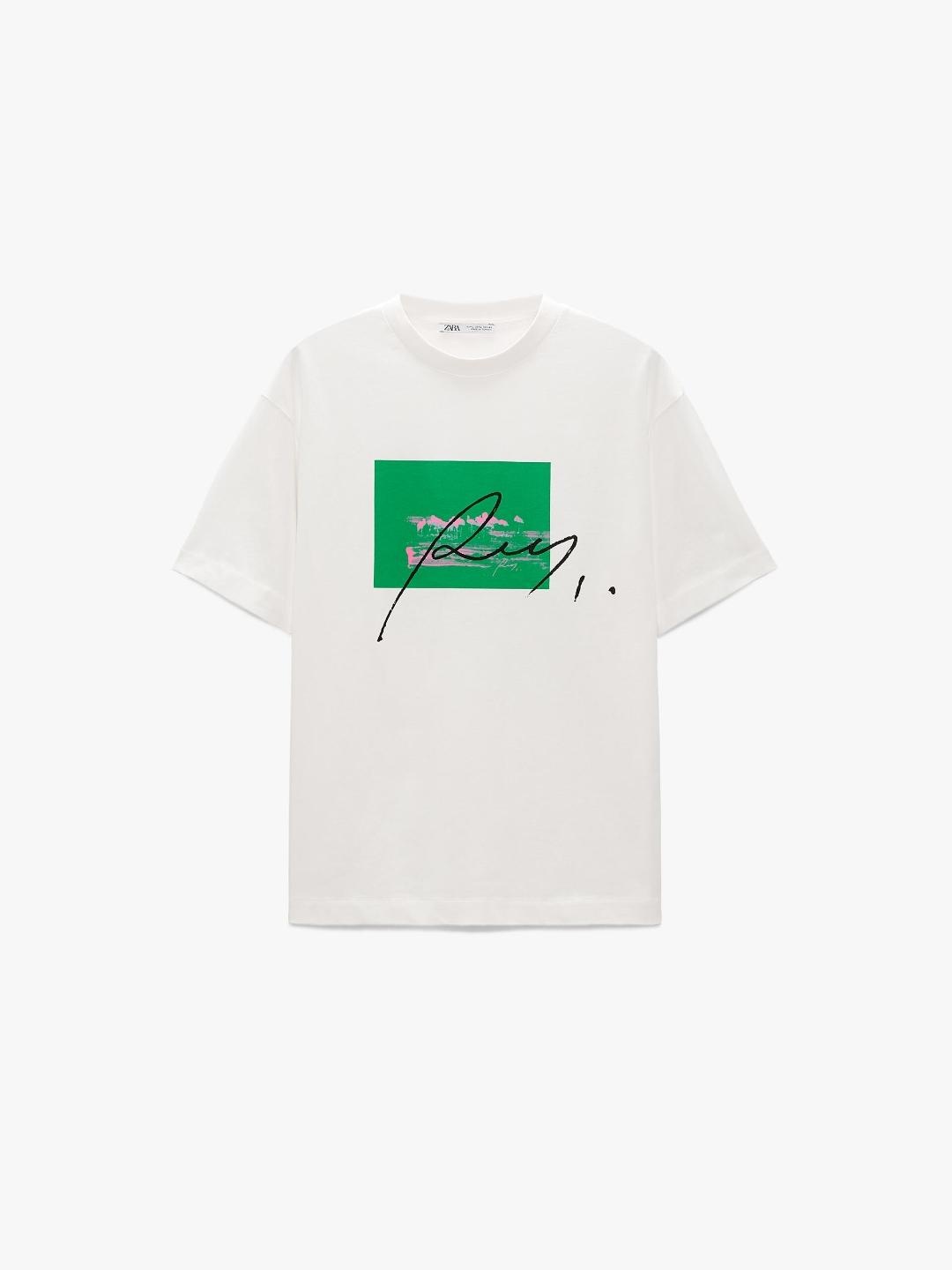 

ZARA Men White Tshirts