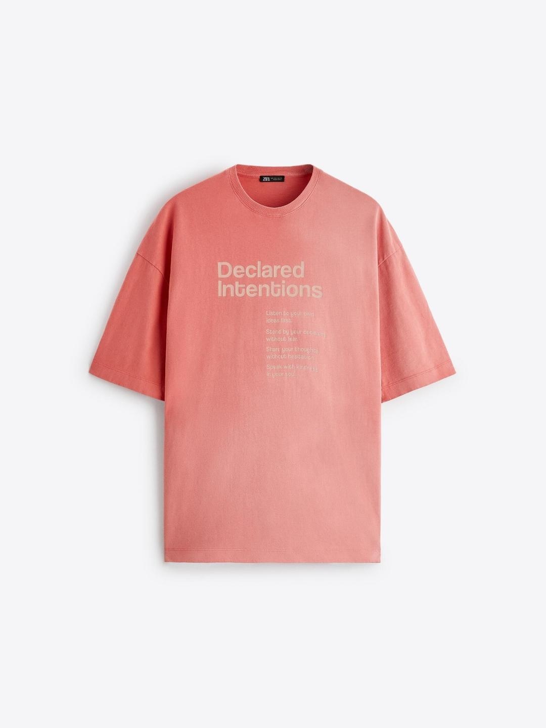

ZARA Men Purple Tshirts