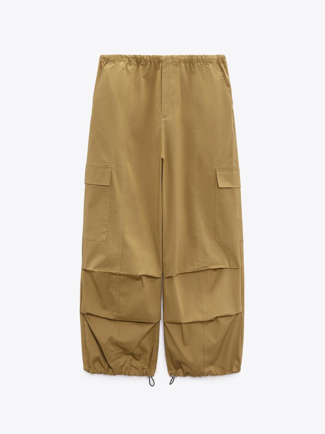 

ZARA Women Brown Trousers