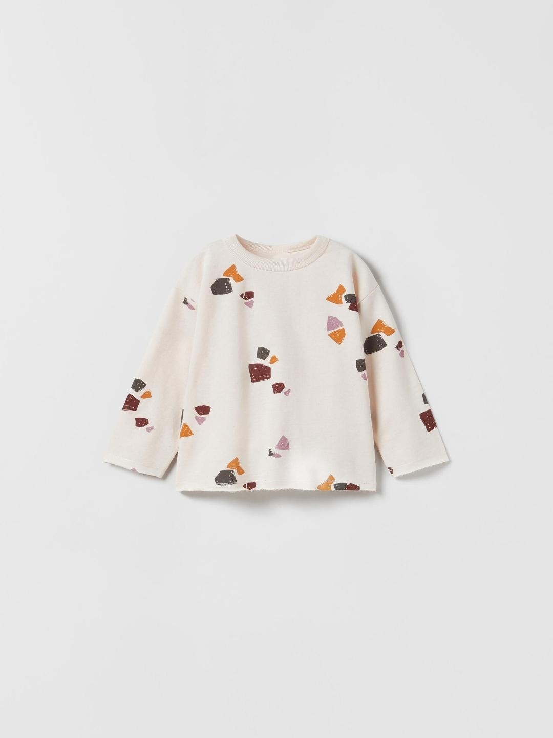 

ZARA Kids-Unisex Beige Tshirts