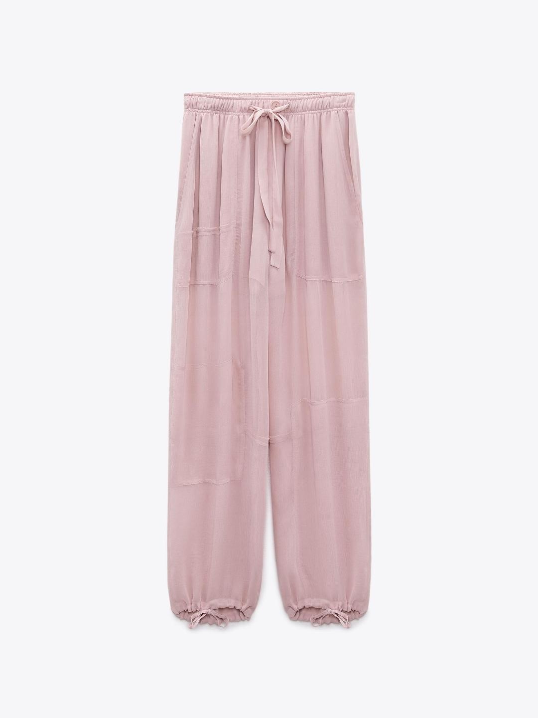 

ZARA Women Pink Trousers