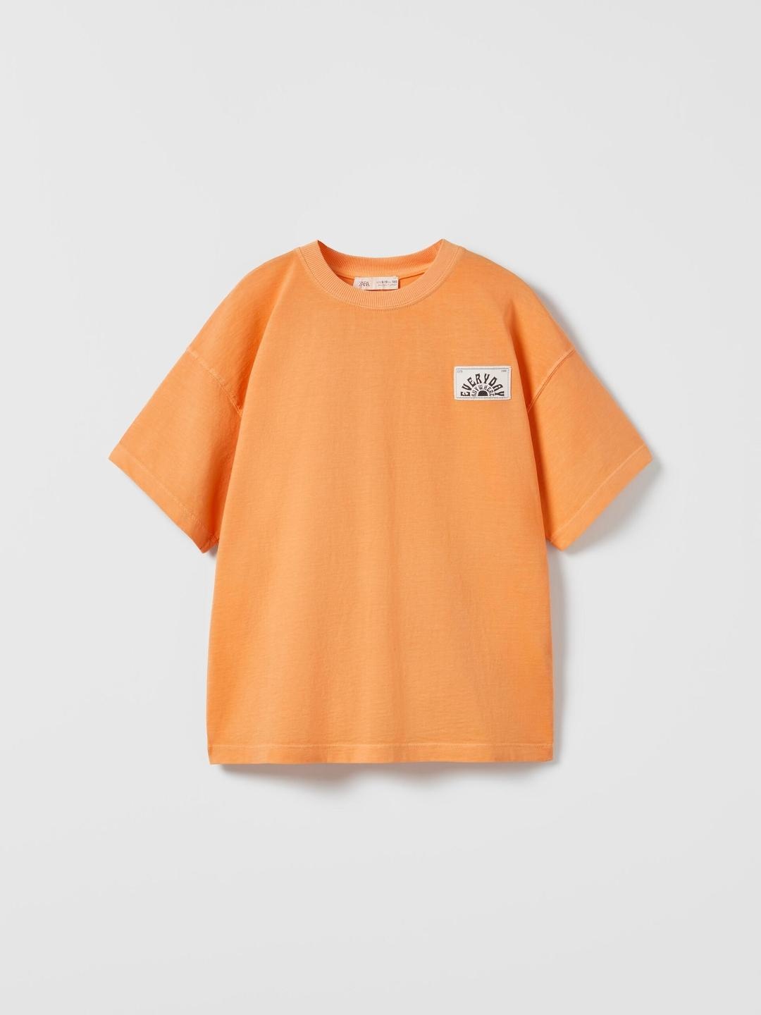 

ZARA Boys Orange Tshirts