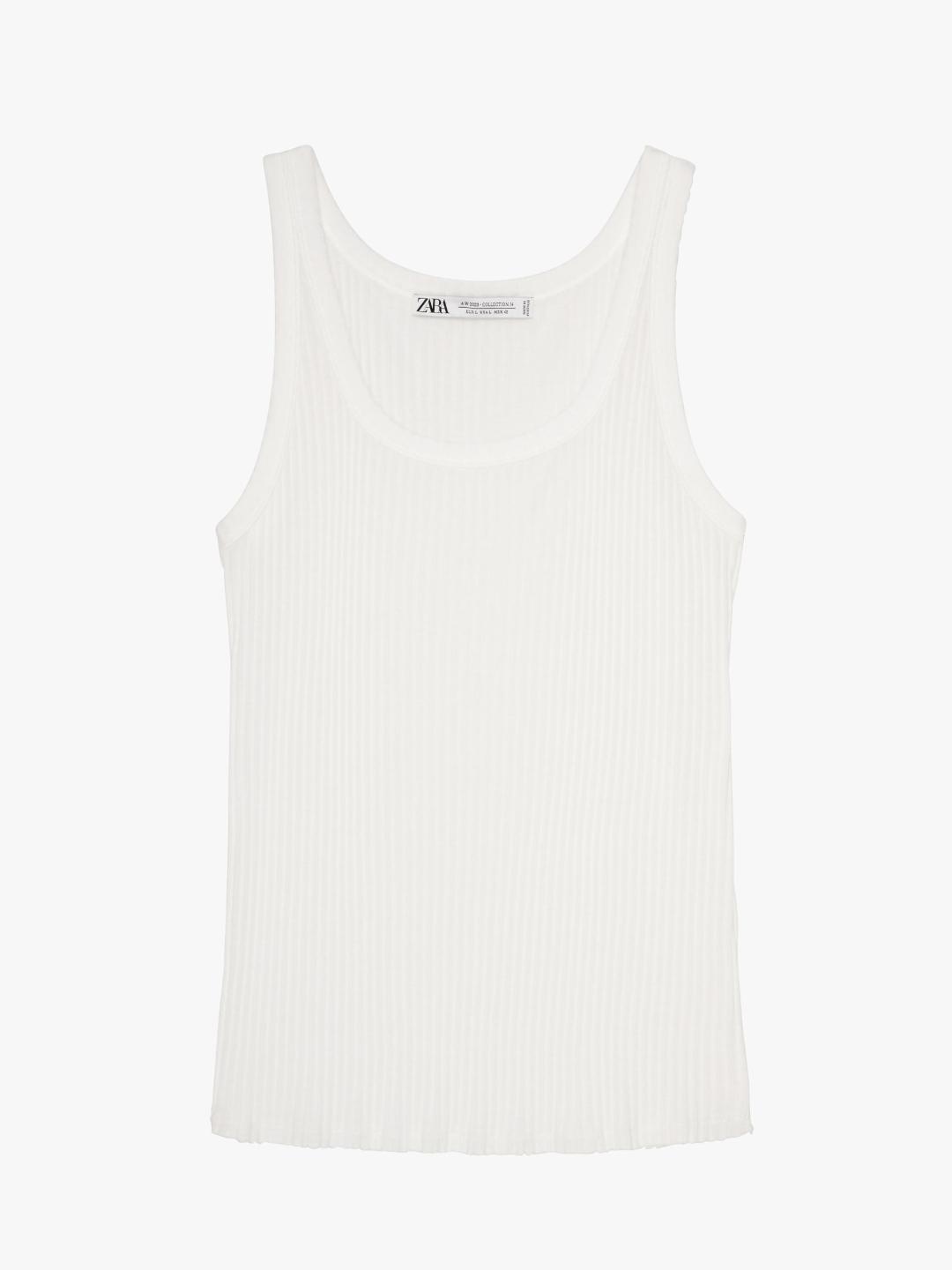 

ZARA Men White Tshirts