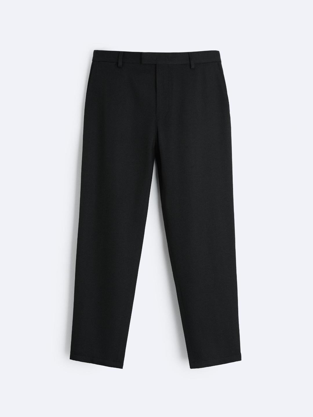 

ZARA Men Black Trousers