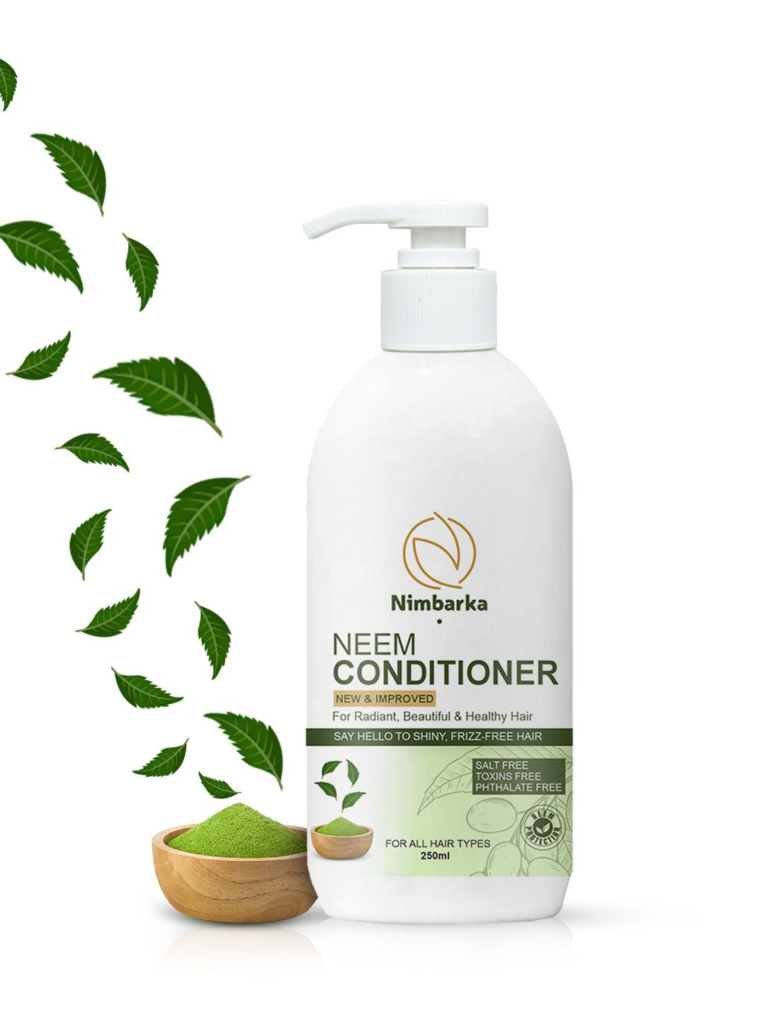 

Nimbarka Neem Hair Conditioner for Radiant & Healthy Hair - 250 ml, White