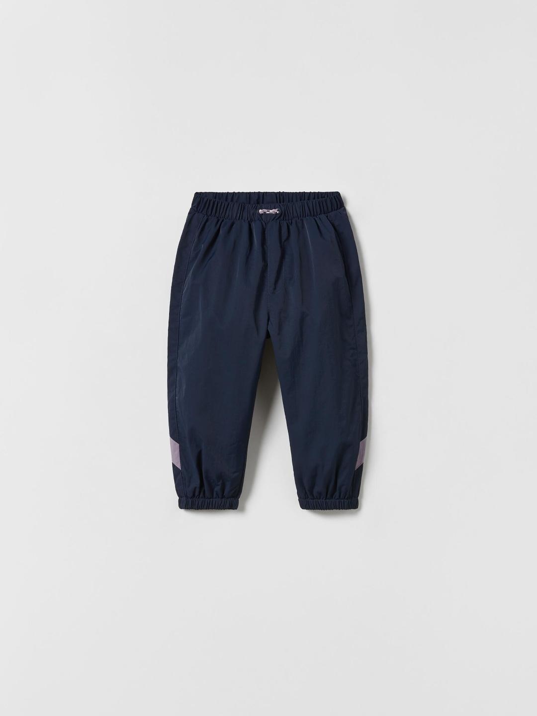 

ZARA Unisex Navy Blue Trousers