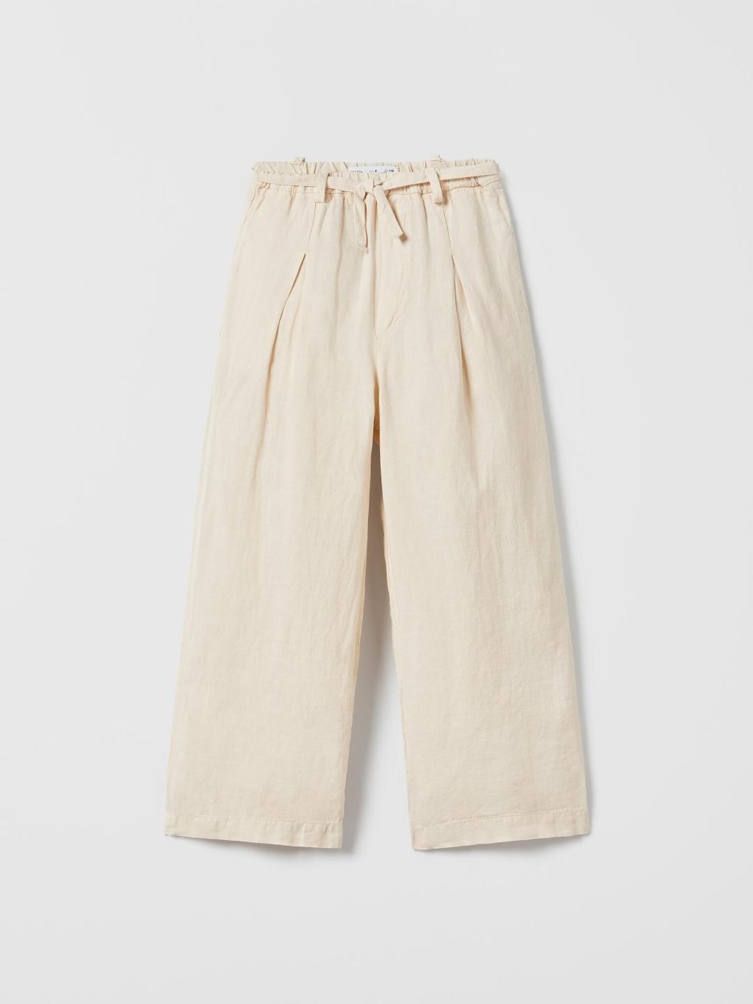 

ZARA Girls Beige Trousers