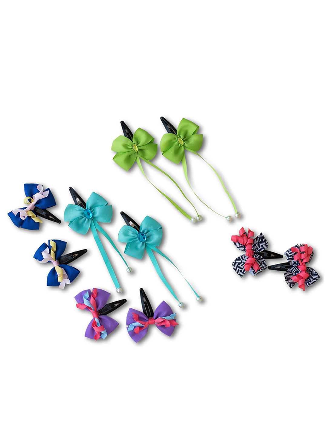 

RIBBON CANDY Girls Hair Accessory Set of 5, Blue