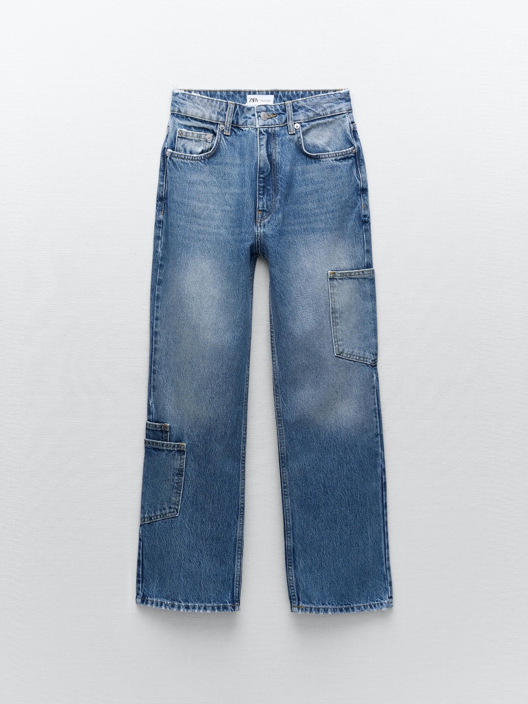 

ZARA Women Blue Trousers