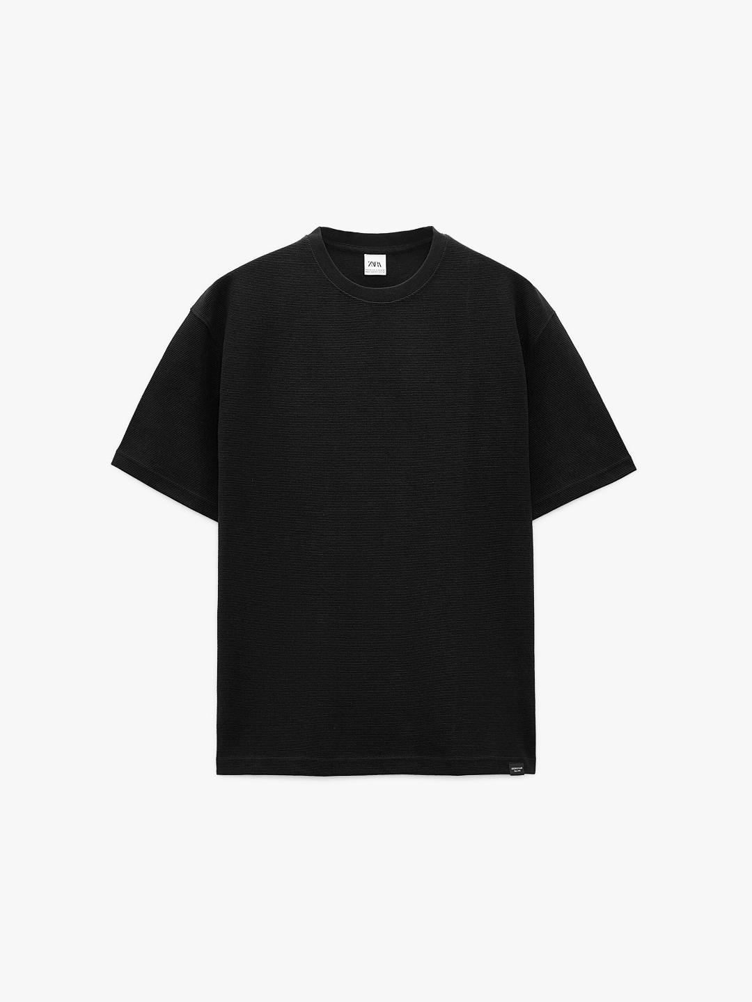 

ZARA Men Black Tshirts