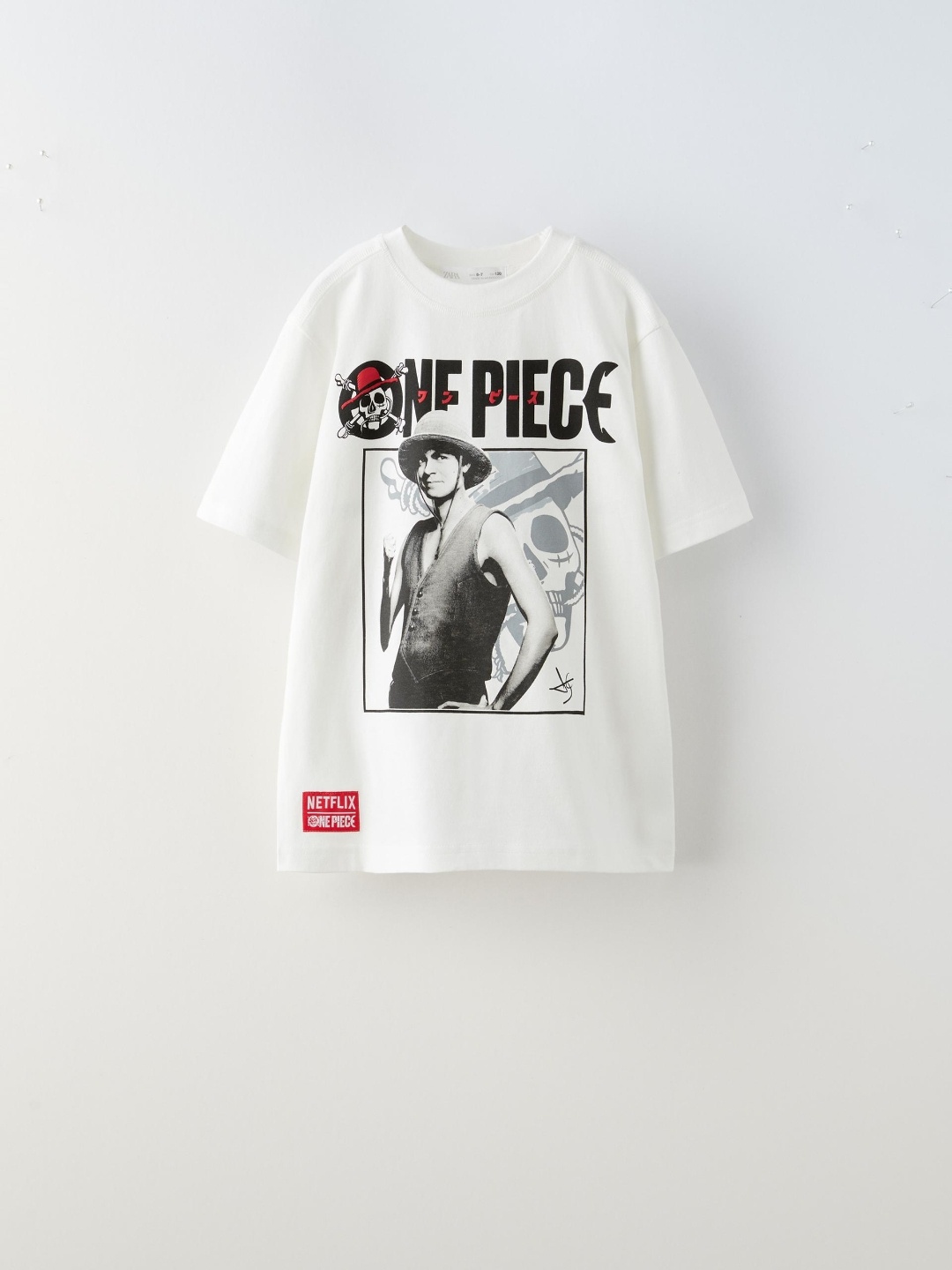 

ZARA Boys White Tshirts