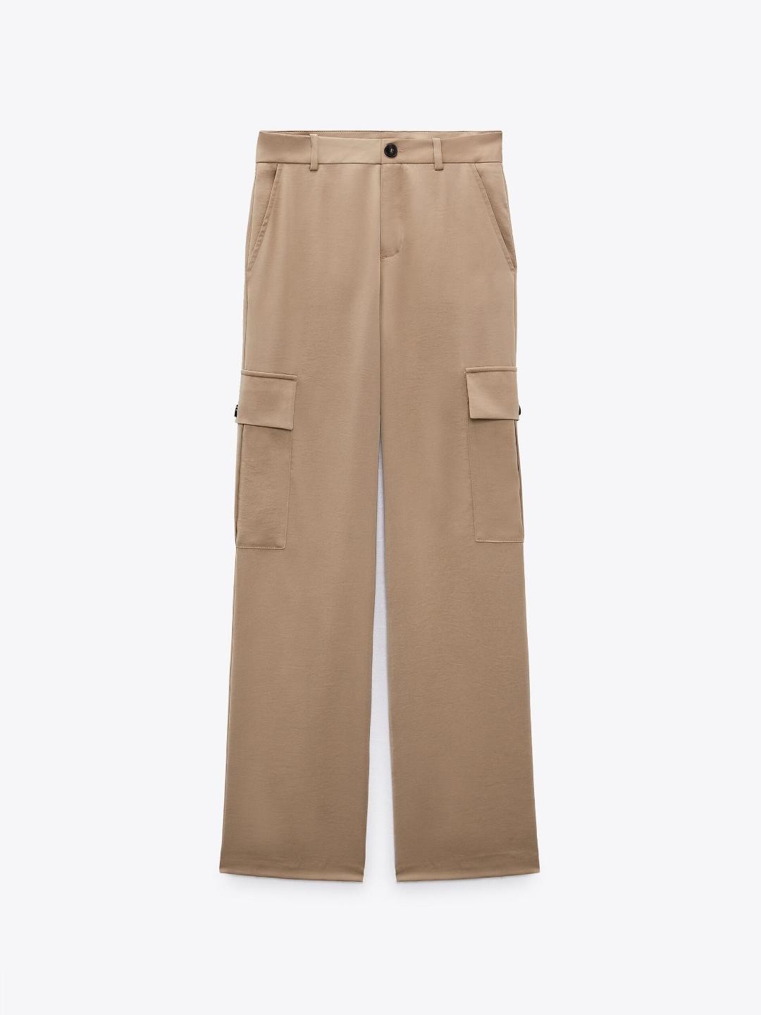 

ZARA Women Brown Trousers