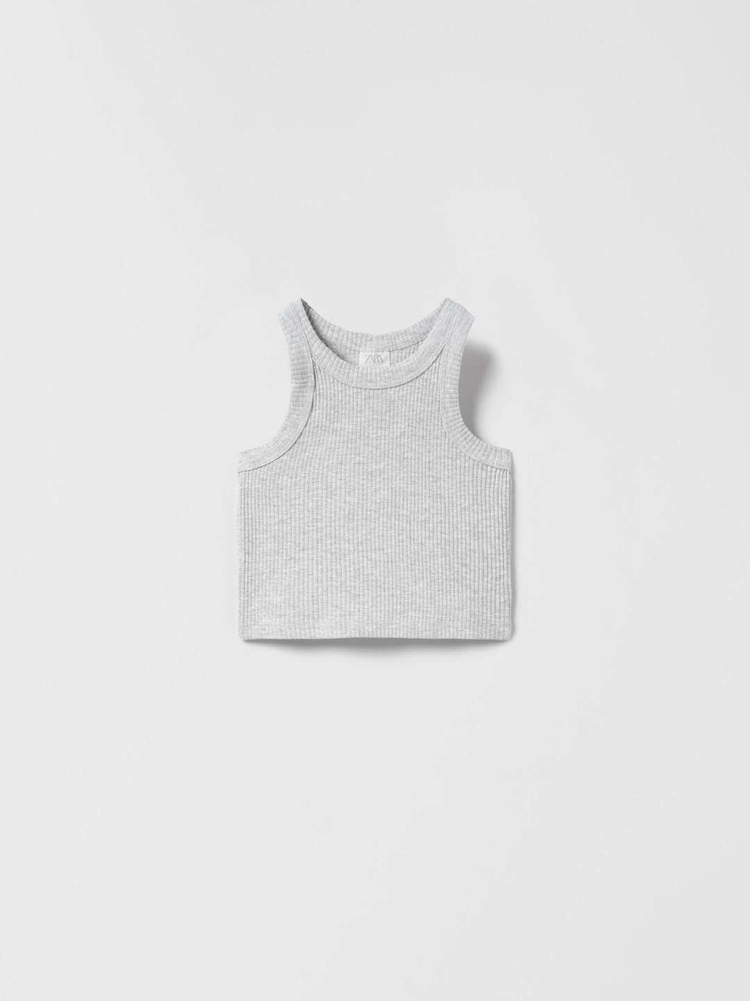 

ZARA Girls Grey Tshirts