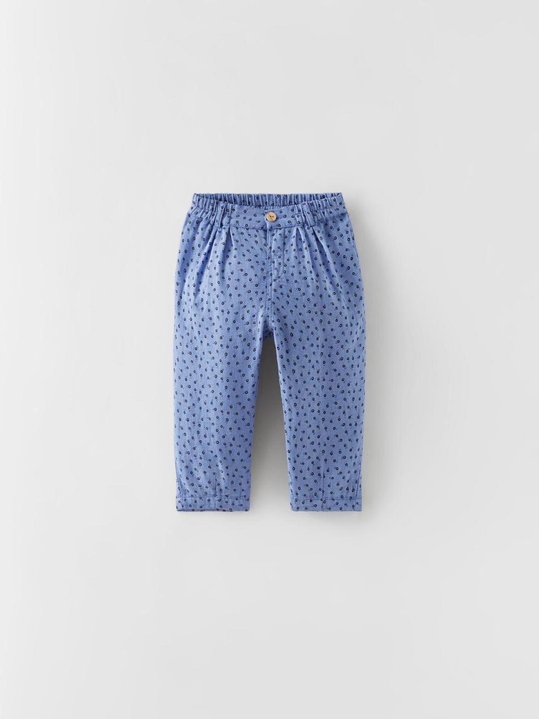 

ZARA Unisex Blue Trousers