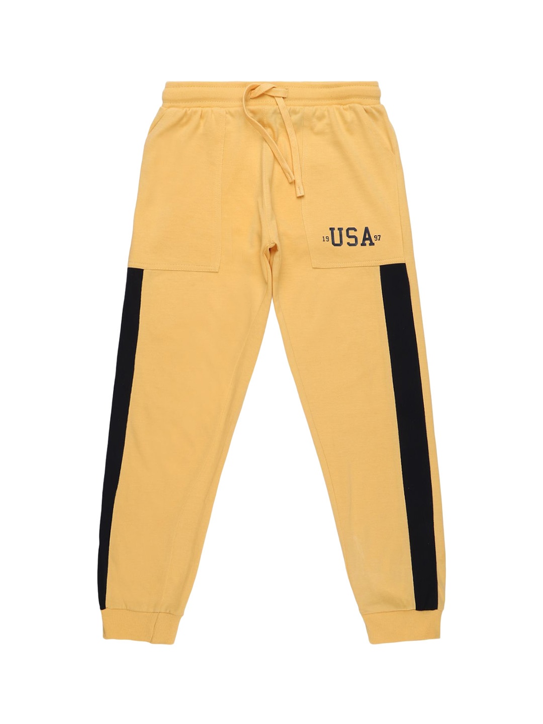 

Provogue Boys Joggers Track Pants, Yellow