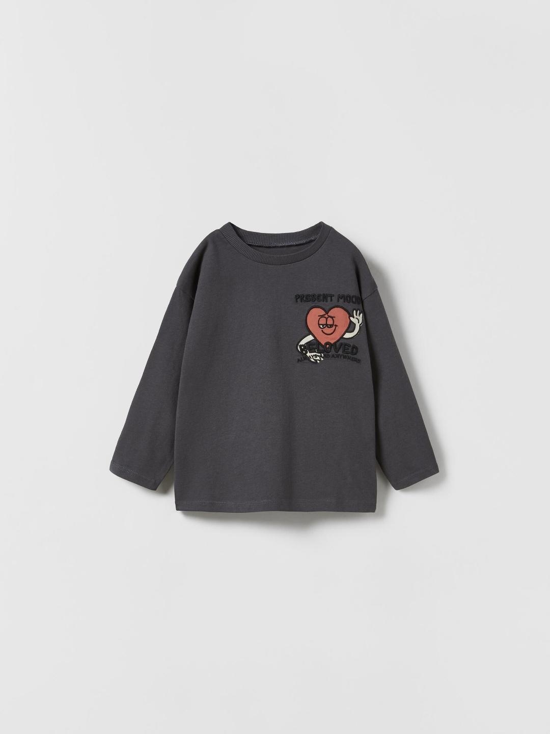 

ZARA Unisex Black Tshirts