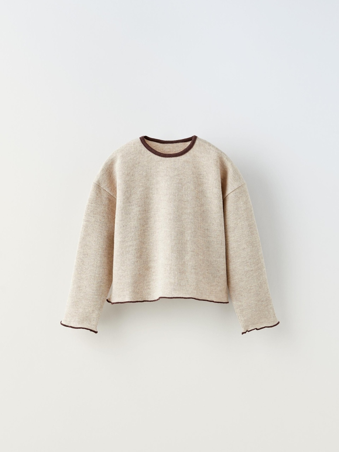 

ZARA Kids-Unisex Beige Tshirts